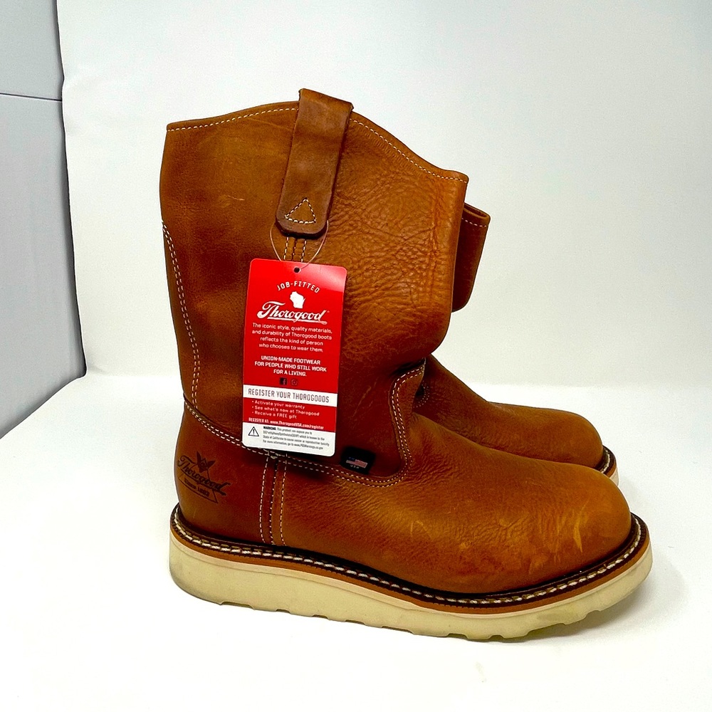 Thorogood Wellington Wedge Sole Work Boots 814-420